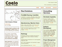 Tablet Screenshot of coelo.com